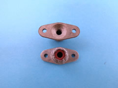 2 Lug Countersunk 100 degrees - Fiber/Nylon